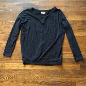 Lou & Grey Signature Soft Open-Back Shirt